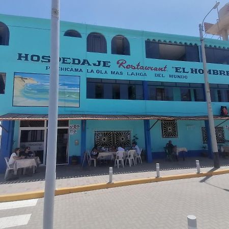 Hospedaje Restaurante El Hombre Пуэрто Чикама Экстерьер фото